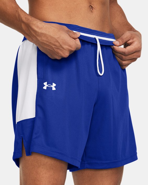 Men's UA Zone 7" Shorts in Blue image number 3